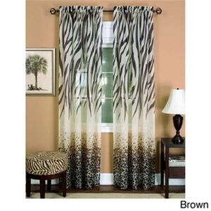 Kenya Panel - 50 in. X 63 in. - Black-Multi